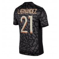 Moški Nogometni dresi Paris Saint-Germain Lucas Hernandez #21 Tretji 2023-24 Kratek Rokav